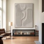 Minimalist abstract painting#002