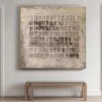 Textured abstract painting#004