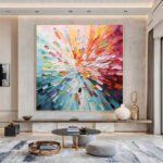 Textured abstract painting#003 - Image 10