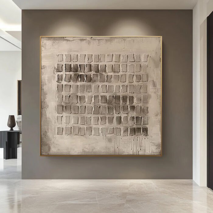 Textured abstract painting#004 - Image 10