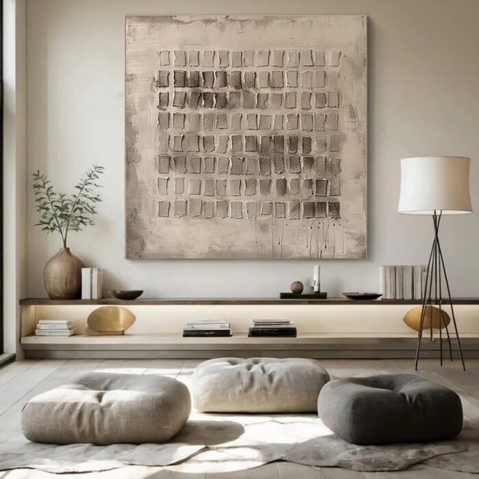 Textured abstract painting#004 - Image 3