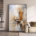 Textured abstract painting#002 - Image 5