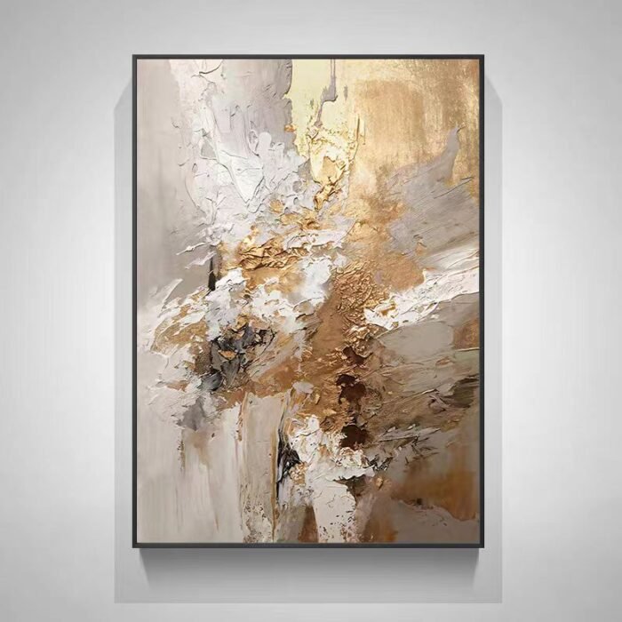 Textured abstract painting#001 - Image 5