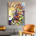 Animal Art lion portrait painting#001 - Image 2