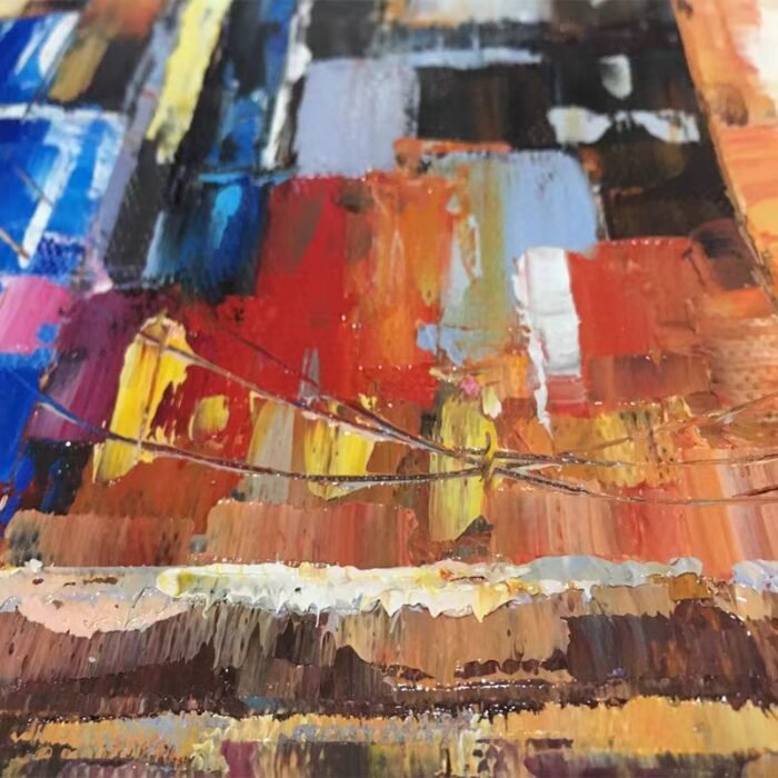 New york skyline painting#001 - Image 5
