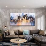 New york skyline painting#001 - Image 8