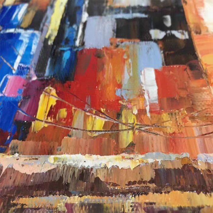 New york skyline painting#002 - Image 5
