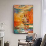 American-Style Oil Painting#001