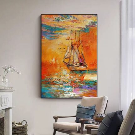 American-Style Oil Painting#001