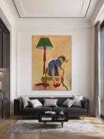 Female portrait painting#002 - Image 5