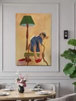 Female portrait painting#002 - Image 9